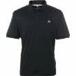 Dunlop DP Check Polo Shirt Black